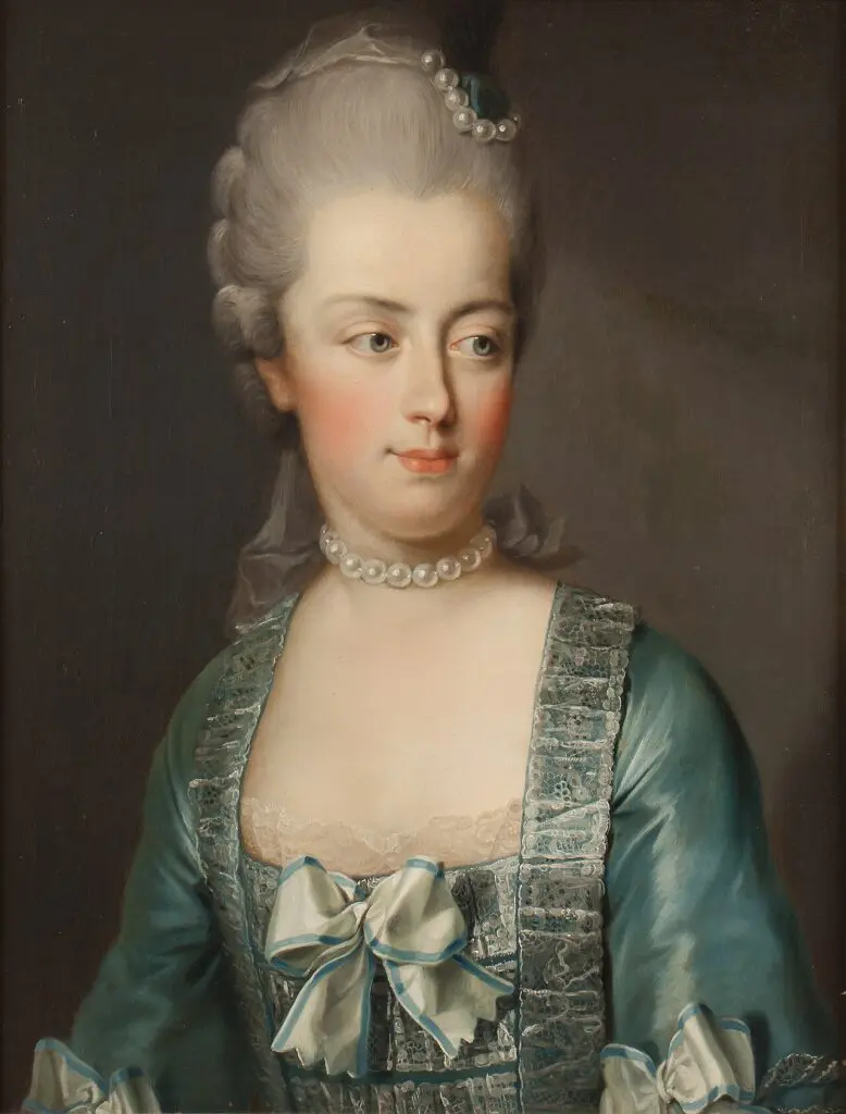 Portrét Marie Antoinetty okolo roku 1773