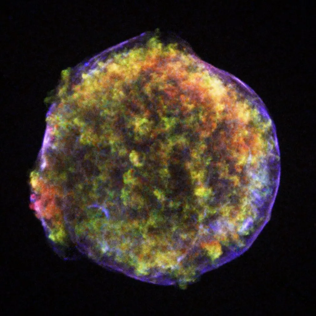 Pozůstatek supernovy SN 1572