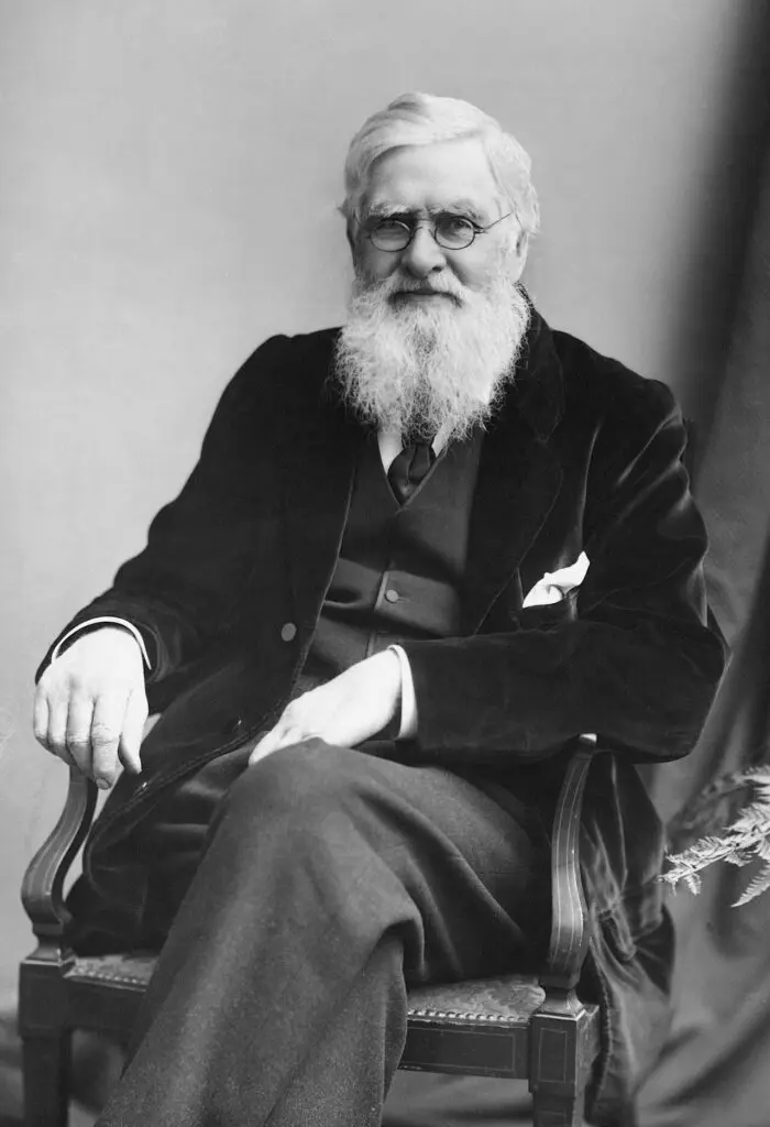 Alfred Russel Wallace v roce 1895