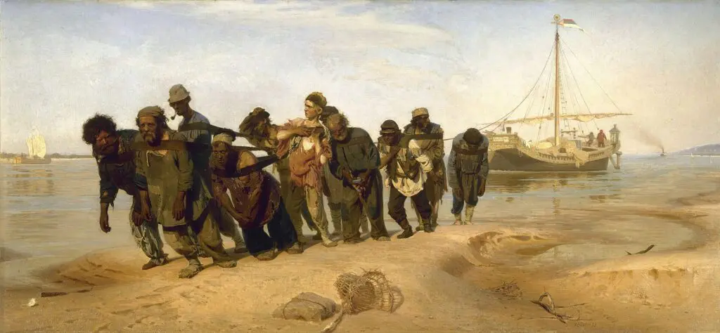 Burlakové na Volze (1870–73)
