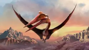Obří plaz s rozpětím křídel jako soukromé letadlo. Quetzalcoatlus polykal kořist vcelku