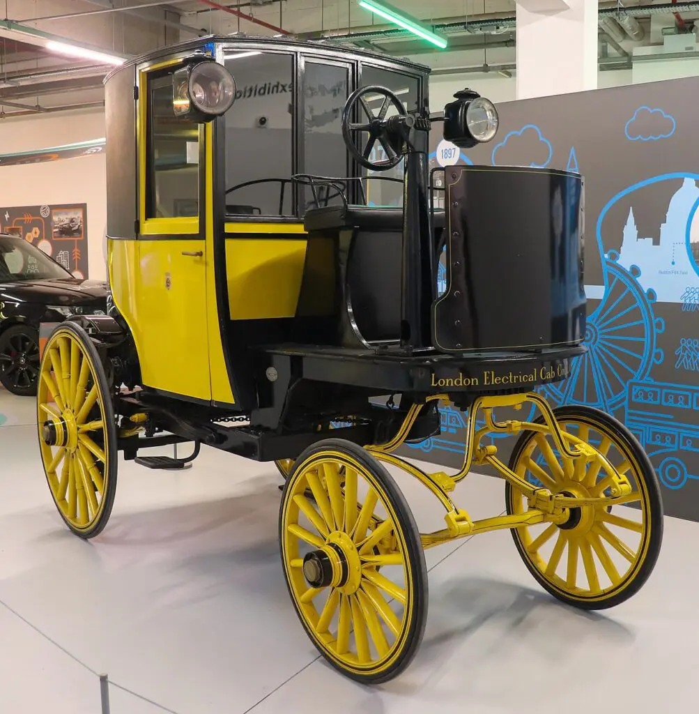 Berseyho elektrické taxi z roku 1897