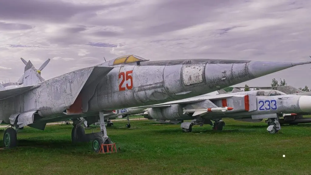 MiG-25 v moskevském muzeu