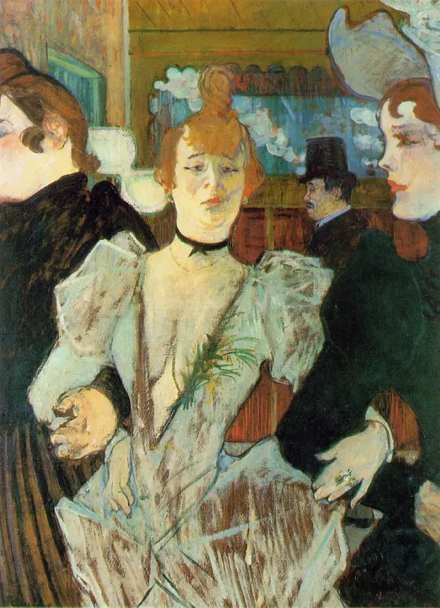 La Goulue přichází do Moulin Rouge - plakát