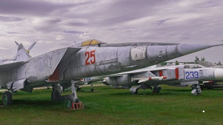 MiG-25 v moskevském muzeu