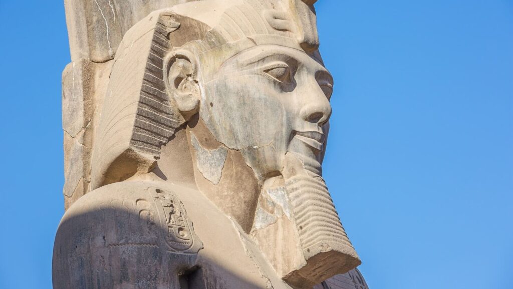 Socha Ramesse II.